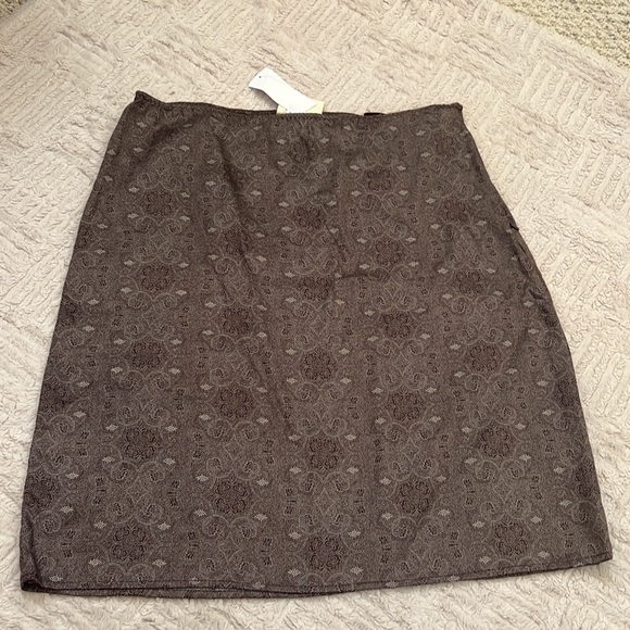 GAP Khakis brown cream skirt 100% cotton Size 6, New with tags - Picture 13 of 16
